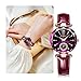 NN BEN NEVIS Watch, Watches for Women with Elegant Leather Strap, Fashion Analog Creative Diamond Dial Wrist Watch, Jewelry Gift for Wedding Anniversary Birthday