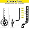 Foreverup Stabilizers for Childs Bike - Bicycle Training Wheels, 1 Pair Universal Bike Stabilisers Mute Flash Wheels with Adjustable Bikes Stabiliser Mounted Kit for 12 14 16 18 20 Inch Childs Bikes #1