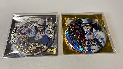 ワンピース ルッチ バースデージュエリー缶バッジ 輩缶バッジ SHINE 2種セット