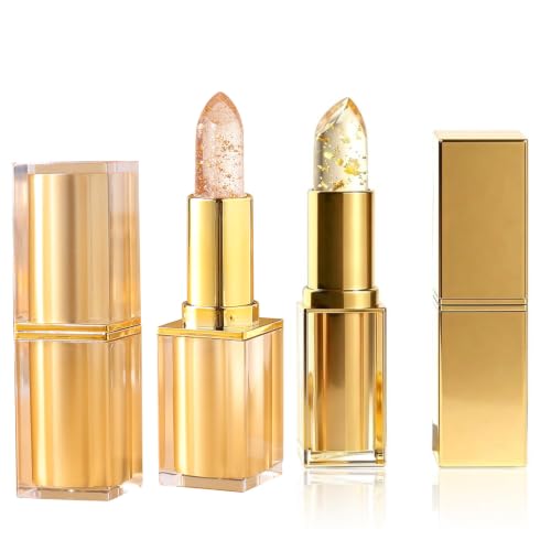 Image of Moisturizing Lipstick, Long Lasting Hydrating Formula with Vitamin E, Creamy Smooth Lip Color for Daily Wear, Lightweight Buildable Coverage for All Skin Tones, 2 Pack