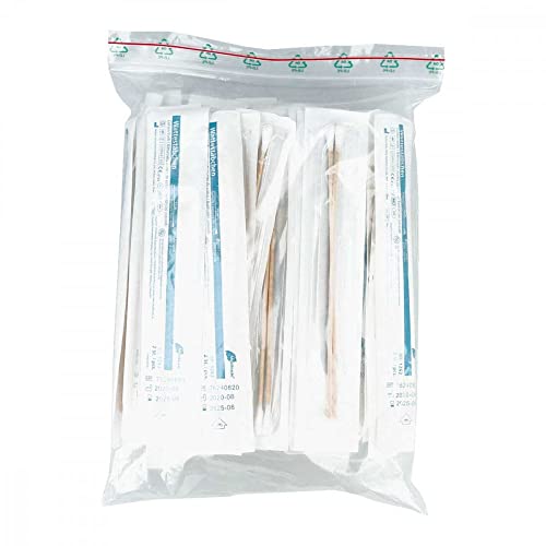 Bastoncini di ovatta in legno, 15 cm, testa