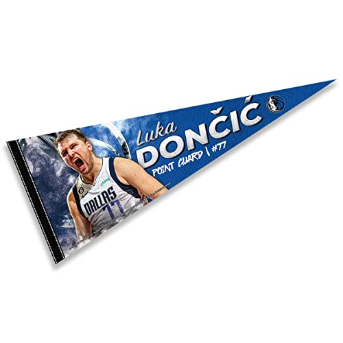Drapeau Dallas Mavericks Doncic WinCraft pour mur vide de supporter