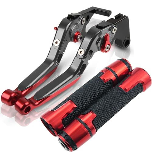 Leviers de frein et d'embrayage pour GSR 750, 600 et 400 avec poignées guidon moto