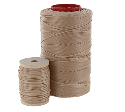 Hilo Ritza 25 Tiger 100% Poliéster encerado Beige 1.2 mm 25 m miniatura 1