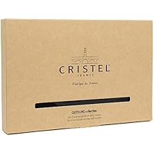 CRISTEL, Set of Detachable Handle Includes 1 Handle + 2 Side Handles, Beech Wood, Stainless Steel Mechanism, Casteline Collection