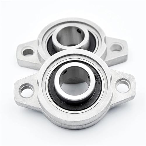 Cojinete KFL003 solucione la desalineación de ejes de 17 mm con este bloque de almohada estable