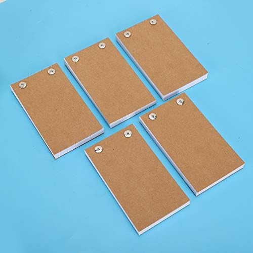 Flip Book Kit, 5Pcs Blank Flipbooks Animation Paper for Sketching for Animation for Cartoon Creation