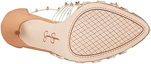 Jessica Simpson Women's WESTAH Pump, Clear, 5.5 | Image 3