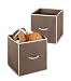 Whitmor 14" Collapsible Cubes Set of 2 Java