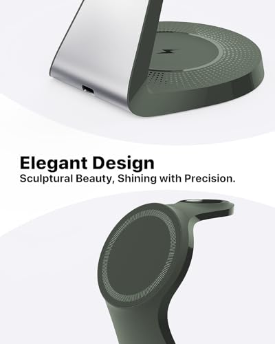 Support de charge rapide Mag-Safe premium pour iPhone et AirPods - 4
