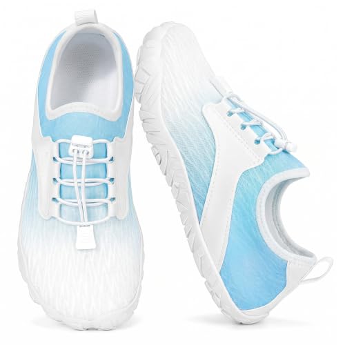 Image of Barefoot Water Shoes for Men Women 2026 Quick Dry Athletic Shoes Non-Slip Wide Toe Aqua Footwear Beach Swim Hiking Kayaking Yoga Outdoor Sport