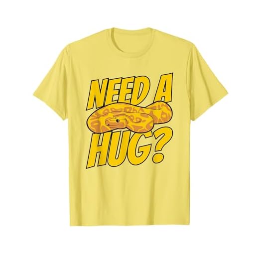 Need A Hug Snake Lover Pythonidae Breeder Banana Ball Python T-Shirt