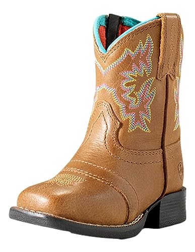 ARIAT Lil' Stompers �c���p���j�E�G�X�^���u�[�c, �u���E��(�f����), 6 Toddler