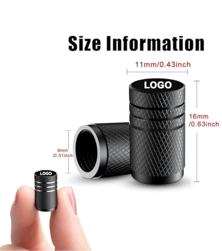 Image of Car Tyre Valve Caps - Luxurious Metal Car Accessories 2025 | Durable Valve Stem Air Covers with Logo | Stylish Car Wheel Cap Fit (SU ZU KI)
