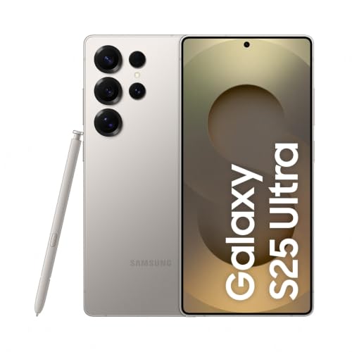 Image of Samsung Galaxy S25 Ultra 5G AI Smartphone (Titanium Gray, 12GB RAM, 256GB Storage), 200MP Camera, 5000mAh Ultra Long Battery, QHD+ Dynamic AMOLED 2X, Galaxy AI, Knox Security, S Pen Included