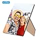 PATIKIL Sublimations-Fotorahmenrohling, 2 Stück 6,1 x 5,1 Zoll MDF-Übertragungs-Fotorahmen mit Ständer für Heat Press Machine Printing DIY Crafts Gifts, Weiß