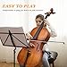 Ktaxon 4/4 Ebony Fitted Cello, Acoustic Cello Full Size cello with 7mm Padding Cello Case, Extra String, Bridge, Bow and Rosin for Beginner Adult(Matte)