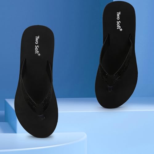 Image of BestWomen Slipper Stylish Comfortable Lightweight Soft Flaxsible Casual Flip Flop /Girls fancy chappal BZ1-P2 009