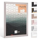 Bildershop-24 Prio - Marco para puzle (48 x 68 cm, 500 a 1000 piezas), color beige