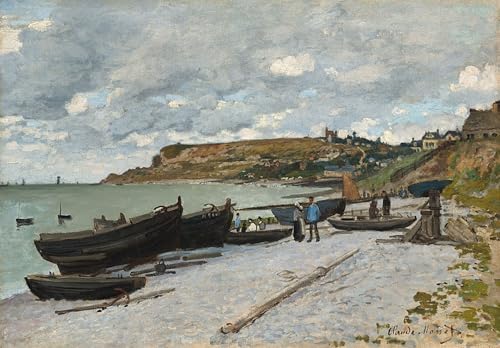Cuadro en lienzo de Monet con alta definición de color y formato vertical de 60x90cm