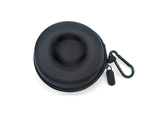 YUIP Caixa de armazenamento de relógio portátil, caixa de armazenamento preta, caixa de armazenamento de nylon, caixa de armazenamento adequada para colocar relógios ou jóias (preto)