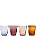 Produktbild LEONARDO HOME BURANO Trinkglas  4er Set  Buntes Gläser-Set  Blaseneinschlüsse  Wasserglas  Softdrinkbecher  Vier Farben  Spülmaschinengeeignet  Handgemacht  330 ml  055289