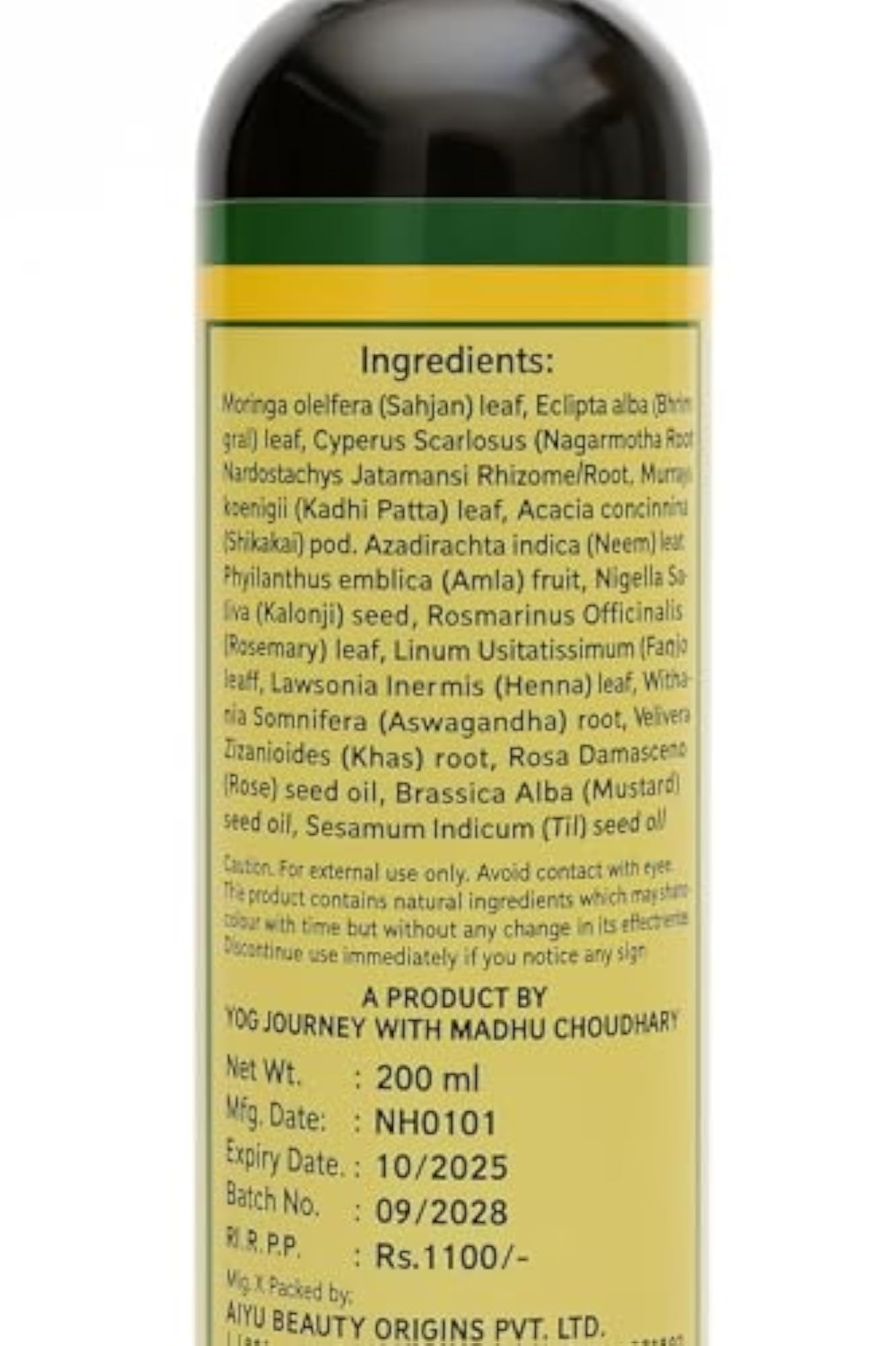 18 Herbs Hair Oil for Hair Growth, 200ml