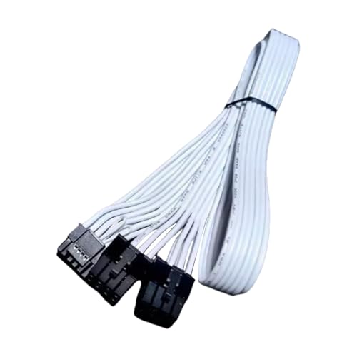 Cable de alimentación eficiente a RTX4090 PCIE 5.0 16 AWG doble 8 pines a 16 pines