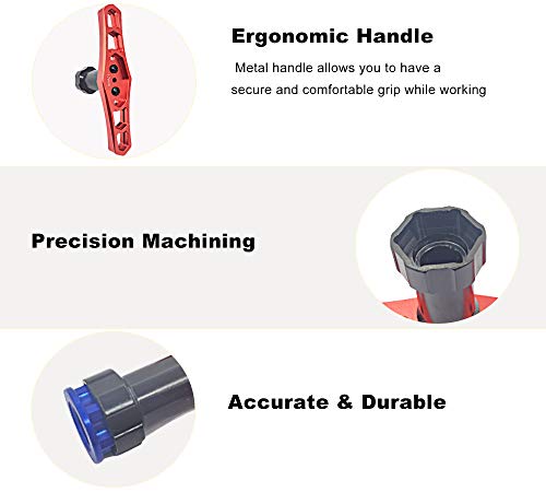 Hoplex Aluminium Alloy Blue 17Mm Hex Wheel Nut With Wheel Hex Sleeve Wrench Tool For Traxxas X-Maxx/E-Revo/E-Maxx/Summit Monster Truck Rc Vehicle Tires #TOP5