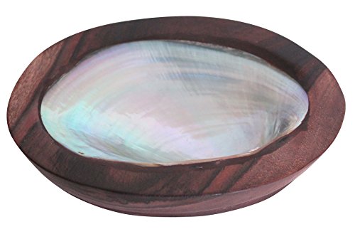 Homeshop3000 Plato de Jabón con Conchas de Mar Naturales Tamaño Medio para el Baño