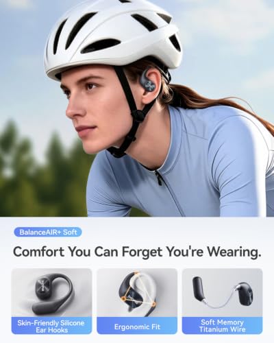 1MORE Open Ear Earbuds, 2026 Running Ear Buds Over Ear Headphones Wireless - image 3