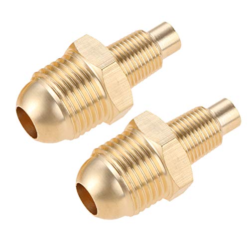 gohantee Propane Orifice Connector Brass Tube Fitting 3/8" Flare x