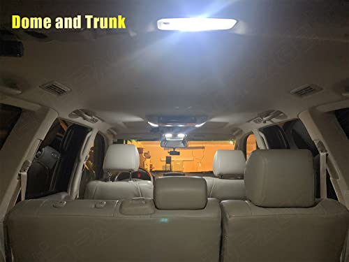 Kit de luces LED interior para Lexus GX470, 18 piezas miniatura 5