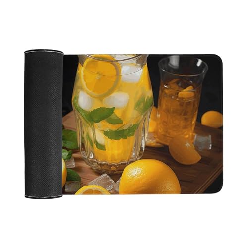 Tapis de souris grand format pour bureau à domicile antidérapant