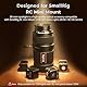 SMALLRIG SP-Mini Spotlight, Optisches Snoot Fotografie Kit mit Hoher Lichtdurchlässigkeit, Blitzprojektor-Aufsatz, über 4-Fache Helligkeitsverstärkung, EIN GOBO-Halter und 10 Gobos – 4939