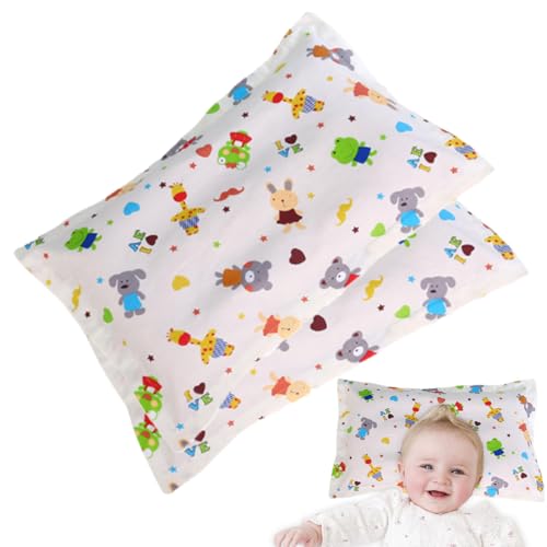 2 fundas de almohada para niños, fundas de cojín, fundas de almohada decorativas, fundas de almohada 100% algodón, fundas de almohada de viaje, fundas de almohada para cuna