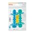 Nuby Dipeez 2 in 1 Silicone Spoons/Dipper, 2pk, Blue/Green