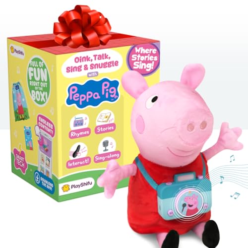 PlayShifu Peppa Pig Singing Plush