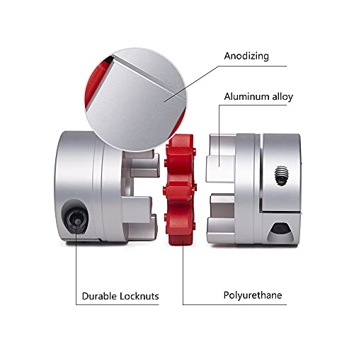 Coupleur flexible 5mm pour résoudre les problèmes d'alignement d'axe CNC