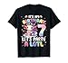 I'm 7th Birthday Girl Cute Axolotl 7 Year Old Bday Kids T-Shirt