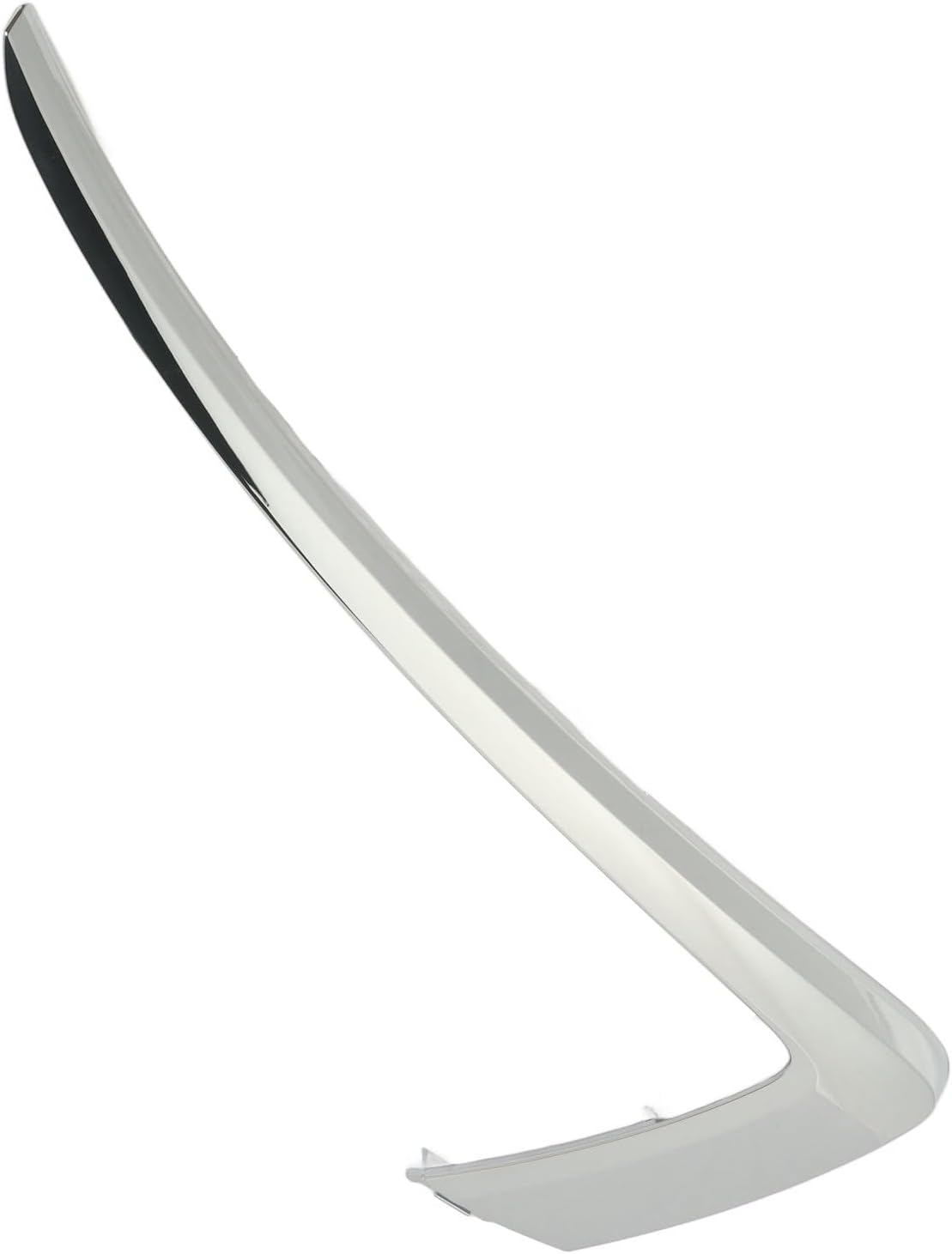 Front Bumper Upper Chrome Trim, Stylish Replacement for Mitsubishi Eclipse Cross 2018 to 2021, Construction, Weather Resistance, Improving Visual Effect (Right: 6407A316)