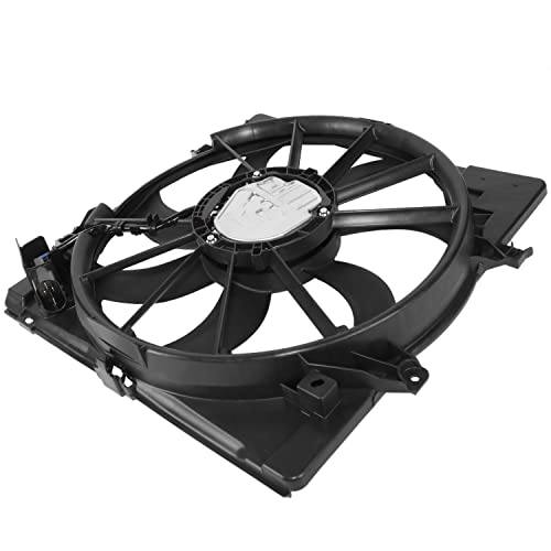 Hy3115167 Factory Style Radiator Cooling Fan Assembly Compatible With Sonata 1.6L 2020-2023, 12V, Black #TOP3
