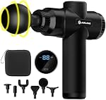 AERLANG Mini Massage Gun,Powerful massage gun deep tissue massager,Handheld Percussion Massager Portable Muscle Relaxation Massager for Home Office Gym Mini Matte Back