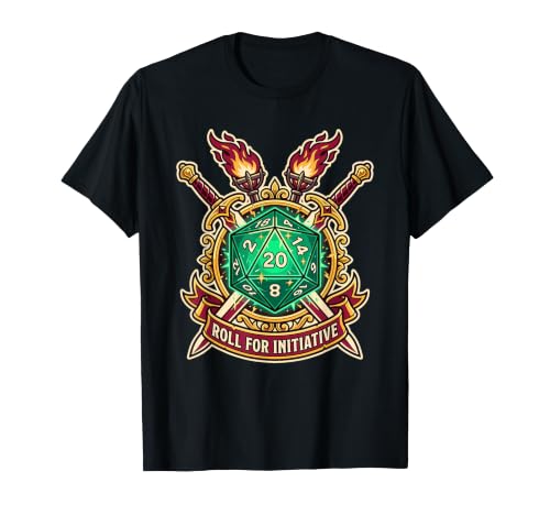 Rouleau pour l'initiative Halloween Breakout Pack Gamer de Table T-Shirt