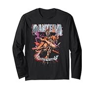 Pantera design. Official Licensed Bravado Pantera Cowboys From Hell Riding Skeleton Official Pantera Merchandise Lightweight, Classic fit, Double-needle sleeve and bottom hem