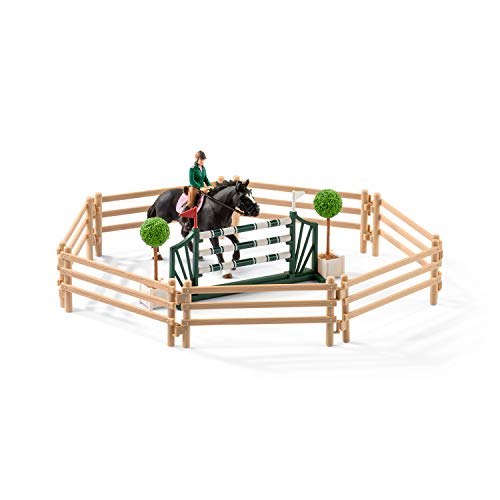 Schleich Horse Club, 40-Piece Playset, Horse Toys For Girls And Boys 5-12 Years Old Riding School With Riders And Horses #TOP2