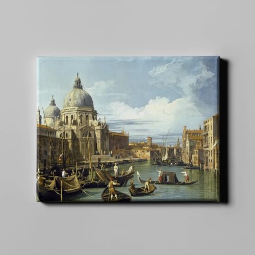 L'entrée du Grand Canal de Venise Canaletto Toile Galerie Premium Spiffing Prints