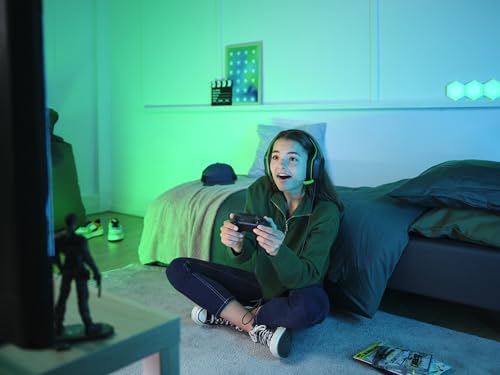 GXTrust 415X Zirox Cuffie Gaming Leggere per Xbox Series X/S con Driver da 50 mm, Jack Audio 3.5 mm, Cavo 1,2 m, Archetto Regolabile, Cuffie con Microfono Over-Ear - Nero/Verde - Cuffia gaming - Immagine 9