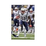 BYUUU Randy Moss Poster American Football Canvas Print Poster Wall Art For Home Office Decorations Painting. #R1202, Unframe, 08x12inch(20x30cm)