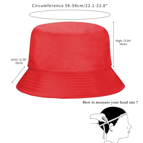 Image of Rosoz 1 & 2 Pack Bucket Hat for Women Men Summer Travel Beach Sun Hat Outdoor Cap Unisex Bucket Hats